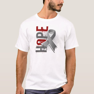 Camiseta Cancro cerebral da esperança 2