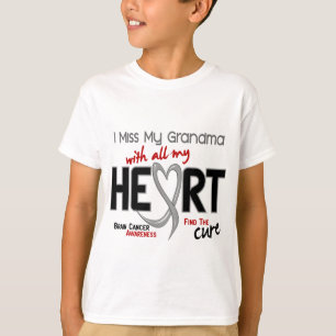 Camiseta Cancro cerebral MIM SENHORITA MEU AVÓ