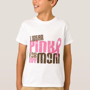 Camiseta Cancro da mama EU VISTO o ROSA PARA MINHA MAMÃ 6,