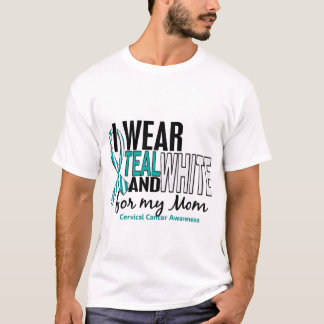 Camiseta CANCRO DO COLO DO ÚTERO eu visto a cerceta & o