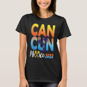 Camiseta Cancun 2023 México Verão Família Casal Combinando