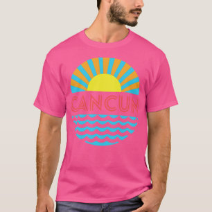 Camiseta Cancun Beach Sun E Waves