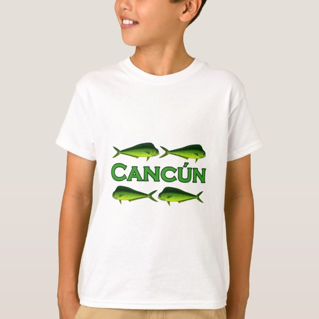 Camiseta Cancun Dorado (Frente)