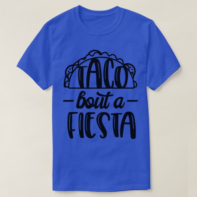 Camiseta Cancun Festa de solteira Taco Bout a Fiesta (Frente do Design)