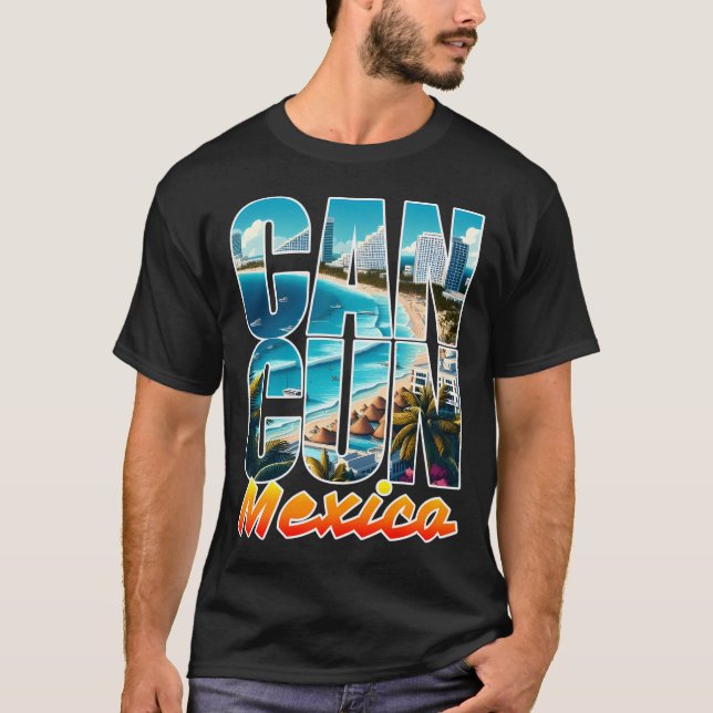 Camiseta Cancun México (Frente)
