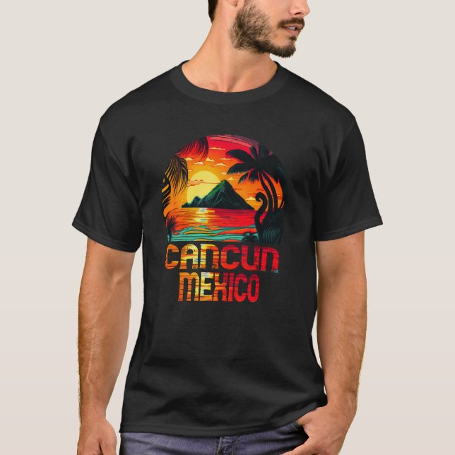 Camiseta Cancun México 2023 Souvenir (Frente)