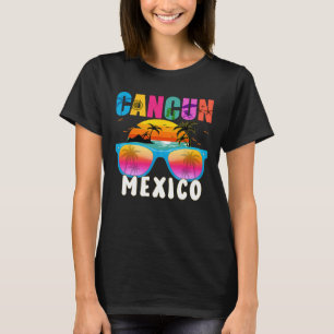 Camiseta Cancun México 2025 Férias Praia Família Combinando