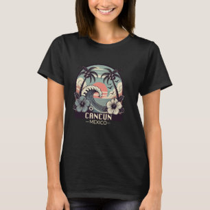 Camiseta Cancún México Família Souvenir de Férias