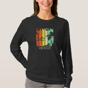 Camiseta Cancún México - Raparigas de férias de resort mexi