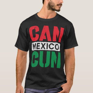 Camiseta Cancun México Vacation Souvenir 2023 Bech Summer