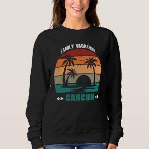 Camiseta Cancun México Verão Família Casal Correspondência 