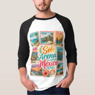 Camiseta Cancun Sol Areia México Praias Bonitas Tropicais