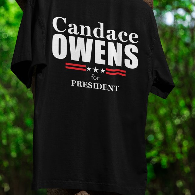 Camiseta Candace Owens 2028 Tee Owens Para Presidente (Criador carregado)