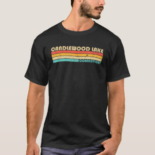 Camiseta CANDLEWOOD LAKE CONNECTICUT Campanha de Pesca Engr