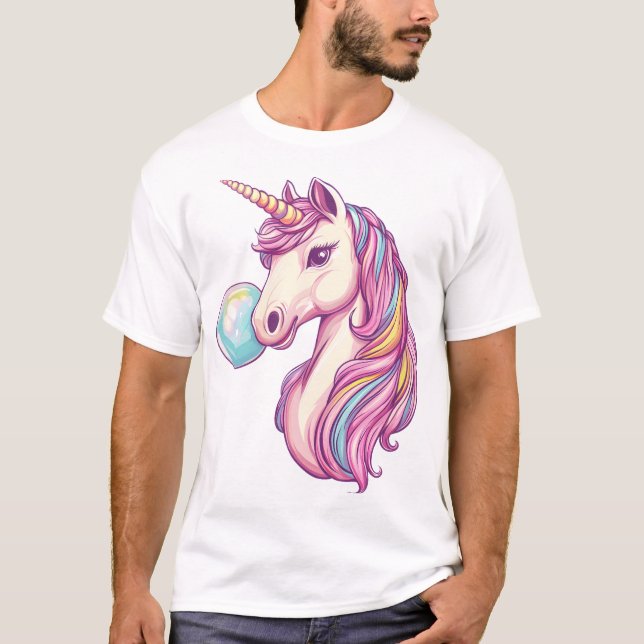 Camiseta Candy Bubble Unicórnio (1) (Frente)