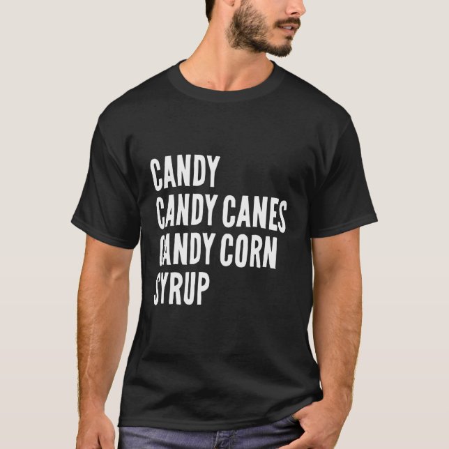 Camiseta Candy Candy Candy Candy Corn Xarope Kids Adultos H (Frente)