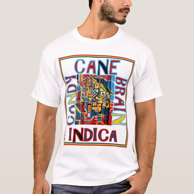 CAMISETA CANDY CANE BRAIN INDICA (Frente)