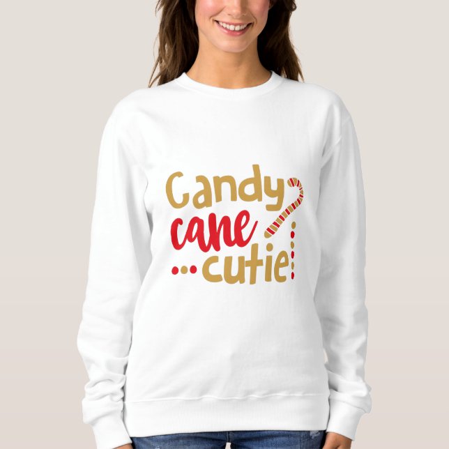 Camiseta Candy cane cutie (Frente)