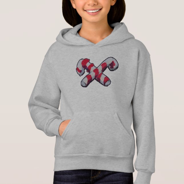 Camiseta Candy Cane de Natal (Frente)