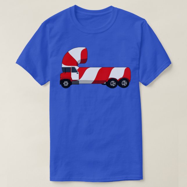 Camiseta Candy Cane Truck (Frente do Design)