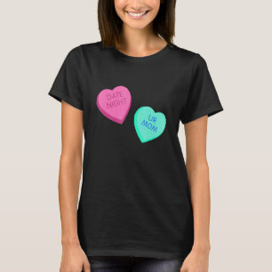 Camiseta Candy Conversation Hearts Dias de os namorados Gir