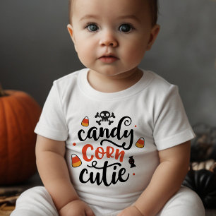 Camiseta Candy Corn Cutie Halloween Divertido e Festivo