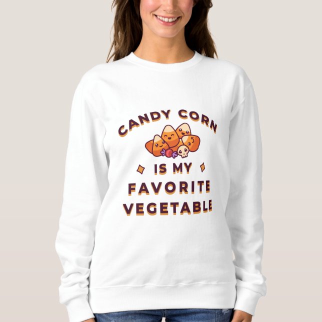 Camiseta Candy Corn Dia das Bruxas (Frente)