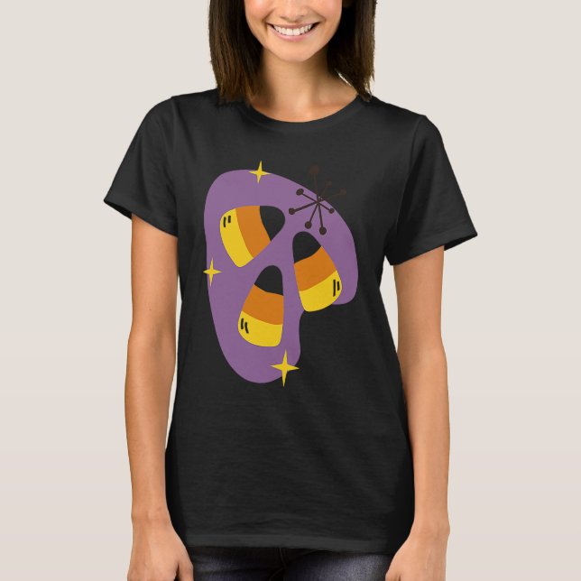 Camiseta Candy Corn Dia das Bruxas (Frente)