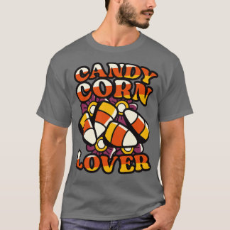 Camiseta Candy Corn Diversão Colorida Diversão Colorida do 