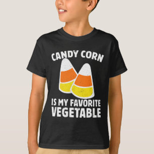 Camiseta Candy Corn É O Meu Salão Retro De Teto Vegetal Fav
