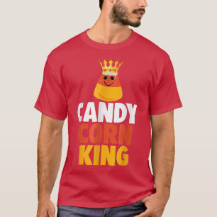 Camiseta Candy Corn King Funny Halloween Couples Matching