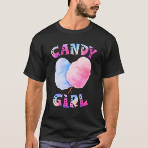 Camiseta Candy Cute Sweet Lolly Cotton Candy Trey Girl 1