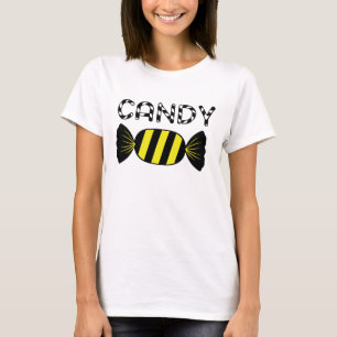 Camiseta Candy Felry Árvore de Natal Engraçado Xmas