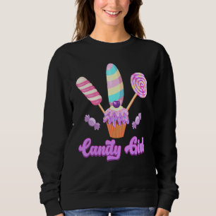 Camiseta Candy Girl Lollipop Sorvete Chef Bateria Bak