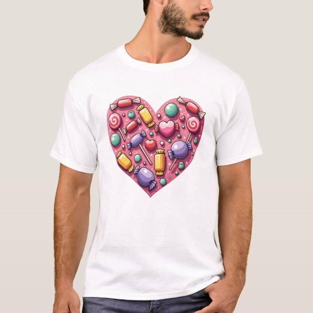Camiseta Candy Heart (Frente)