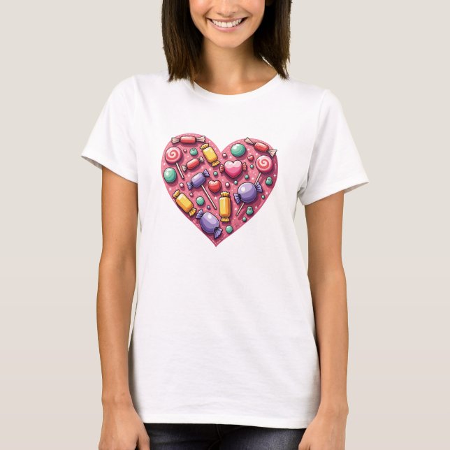 Camiseta Candy Heart (Frente)