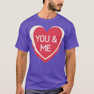 Camiseta Candy Hearts, Dia de os namorados Cote