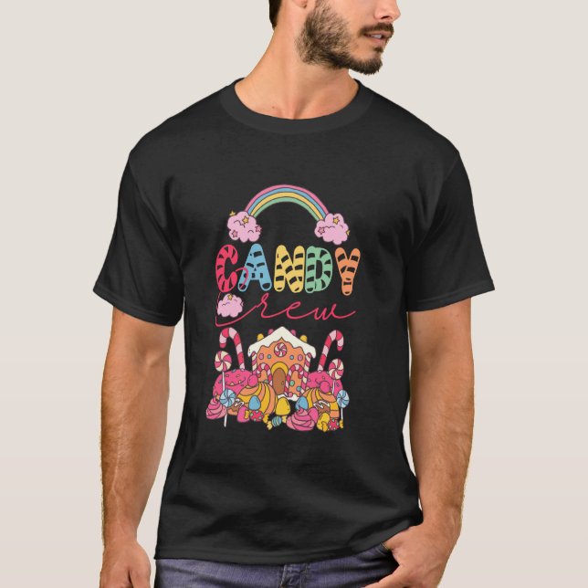 Camiseta Candy Land Candy Crew Docinho Candy Sq (Frente)