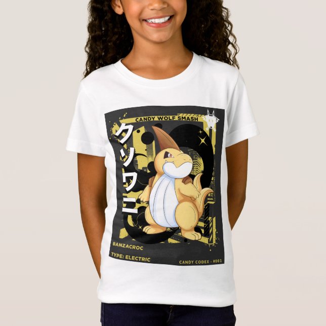 Camiseta Candy Wolf Smash | Banzacroc (Frente)