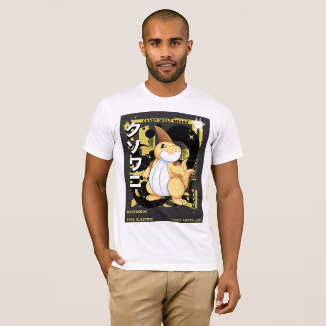Camiseta Candy Wolf Smash | Banzacroc (Frente Completa)