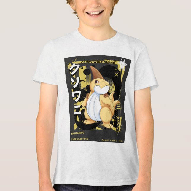 Camiseta Candy Wolf Smash | Banzacroc (Frente)