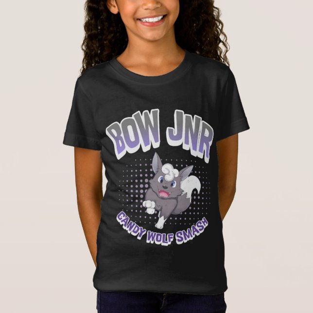 Camiseta Candy Wolf Smash | BOW Jnr (Frente)