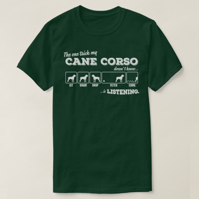 Camiseta Cane Corso 3 (Frente do Design)