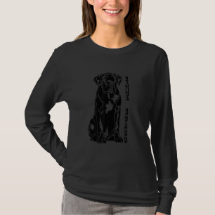 Camiseta Cane Corso Cachorro Cachorro Branco