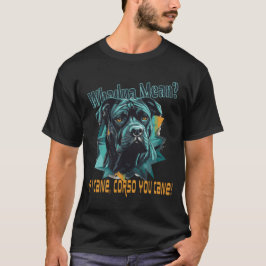 Camiseta Cane Corso Cote Tee for Dog Mães and Dog Pais