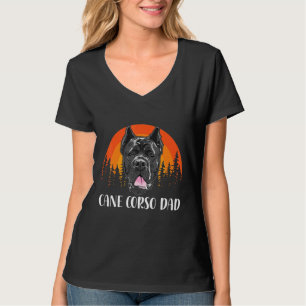 Camiseta Cane Corso do Proprietário do Cachorro do Pai Cane