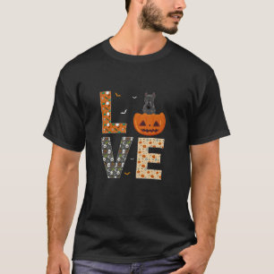 Camiseta Cane Corso Dog Adora Meninos Dia de as Bruxas engr