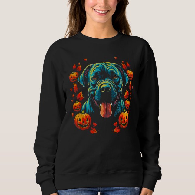 Camiseta Cane Corso Dog Halloween (Frente)