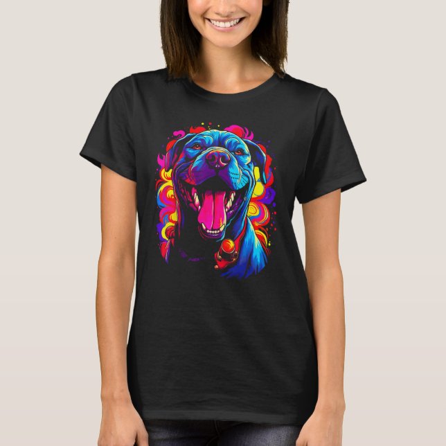 Camiseta Cane Corso Dog Happy 1 (Frente)