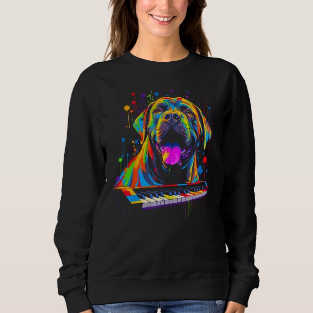 Camiseta Cane Corso Dog Piano (Frente)